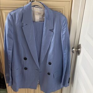 Peserico Light Blue Pantsuit